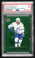 Victor Hedman [Emerald] #M-1 Hockey Cards 2021 Ultra Medallions Prices