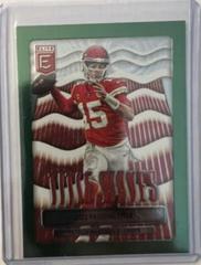 Patrick Mahomes II [Green] #TW-3 Football Cards 2023 Panini Donruss Elite Title Waves Prices