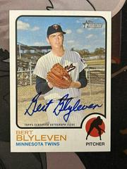 Bert Blyleven Baseball Cards 2022 Topps Heritage Real One Autographs Prices