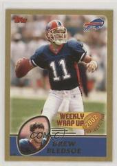 Drew Bledsoe [Gold] #292 Football Cards 2003 Topps Prices