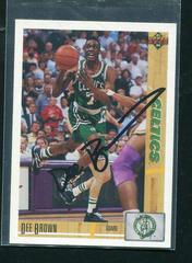 Dee Brown #143 Basketball Cards 1991 Upper Deck Prices