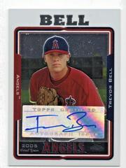 Trevor Bell [Autograph] Baseball Cards 2005 Topps Chrome Updates & Highlights Prices