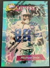 Michael Irvin [Refractor] #186 Football Cards 1995 Topps Finest Boosters Prices