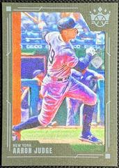 Aaron Judge [Green Frame] #115 Baseball Cards 2022 Panini Diamond Kings Prices