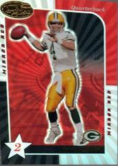 Brett Favre [2 Star Mirror Red] #118 Football Cards 2000 Leaf Certified Prices