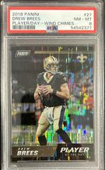 Drew Brees #27 Football Cards 2018 Panini Player of the Day Prices
