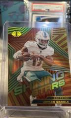 Jaylen Waddle [Green] #10 Football Cards 2023 Panini Illusions Shining Star Prices