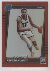 Keegan Murray [Red] Basketball Cards 2022 Panini Chronicles Draft Picks Donruss Rated Rookies Prices