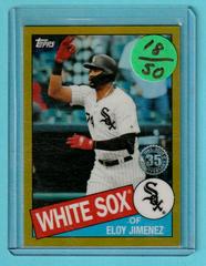 Eloy Jimenez [Gold Refractor] Baseball Cards 2020 Topps Chrome 1985 Prices