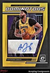 Anthony Davis [Gold] #DS-ADV Basketball Cards 2021 Panini Donruss Optic Dominators Signatures Prices