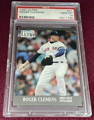 Roger Clemens Baseball Cards 1991 Ultra Prices