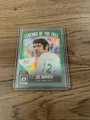 Joe Namath Football Cards 2016 Panini Donruss Optic Legends of the Fall Prices