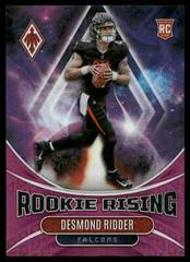 Desmond Ridder [Pink] #RIS-3 Football Cards 2022 Panini Phoenix Rookie Rising Prices