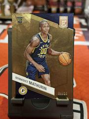 Bennedict Mathurin [Gold] #214 Basketball Cards 2022 Panini Donruss Elite Prices