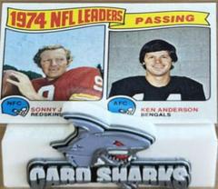 S.Jurgensen, K.Anderson [Passing Leaders] #2 Football Cards 1975 Topps Prices