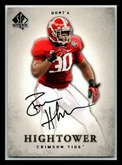 Dont'a Hightower [Autograph] Football Cards 2012 SP Authentic Prices