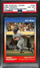 Kirby Puckett [All Star Game Record] Baseball Cards 1991 Star All Stars Prices