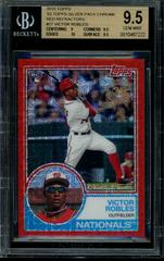 Victor Robles [Red] #83T-8 Baseball Cards 2018 Topps Chrome 1983 Prices