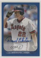 David Eckstein [Autograph Blue] Baseball Cards 2018 Topps Archives Snapshots Prices