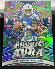 Anthony Richardson [Marble Neon] #20 Football Cards 2023 Panini Spectra Rookie Aura Prices