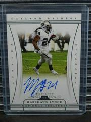 Marshawn Lynch Football Cards 2018 National Treasures Notable Nicknames Prices