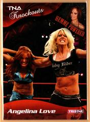 Angelina Love #31 Wrestling Cards 2009 TriStar TNA Knockouts Prices