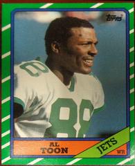 Al Toon Football Cards 1986 Topps Prices