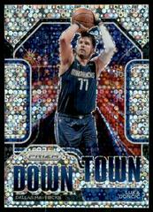 Luka Doncic [Fast Break Prizm] Basketball Cards 2020 Panini Prizm Downtown Bound Prices
