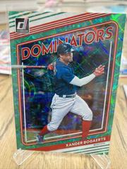 Xander Bogaerts [Green] #D-5 Baseball Cards 2022 Panini Donruss Dominators Prices