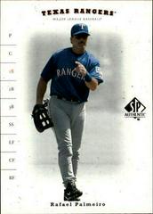 Rafael Palmeiro #21 Baseball Cards 2001 SP Authentic Prices