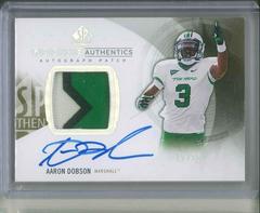 Aaron Dobson [Autograph Patch Silver] Football Cards 2013 SP Authentic Prices