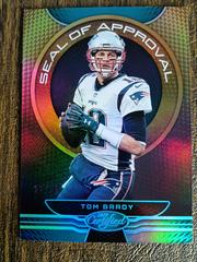 Tom Brady [Teal] Football Cards 2019 Panini Certified Seal of Approval Prices