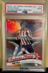 Joao Felix [Red Refractor] Soccer Cards 2019 Topps Chrome UEFA Champions League Future Stars Prices