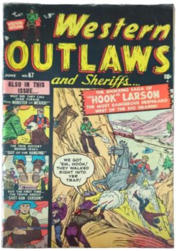 Western Outlaws & Sheriffs #67 (1951) Comic Books Western Outlaws & Sheriffs