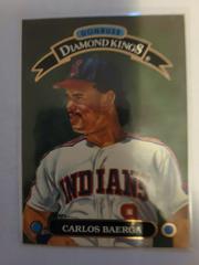 Carlos Baerga Baseball Cards 1993 Panini Donruss Diamond Kings Prices