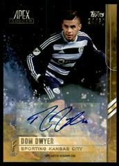 Dom Dwyer [Gold Autograph] #18 Soccer Cards 2015 Topps Apex MLS Prices