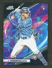 Julio Rodriguez [Black Eclipse] #197 Baseball Cards 2022 Topps Cosmic Chrome Prices