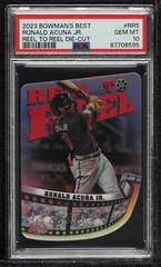 Ronald Acuna Jr. #RR-5 Baseball Cards 2023 Bowman's Best Reel to Die Cuts Prices