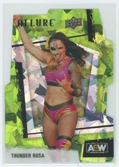 Thunder Rosa [Green Rainbow] #14 Wrestling Cards 2022 Upper Deck Allure AEW Prices