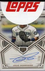 Julio Rodriguez #DRA-JR Baseball Cards 2022 Topps Definitive Rookie Autographs Prices