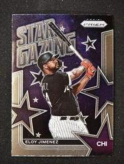 Eloy Jimenez #SG-7 Baseball Cards 2022 Panini Prizm Star Gazing Prices