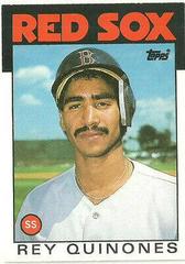 Rey Quinones #89T Baseball Cards 1986 Topps Traded Prices