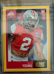 Chase Young [Gold] Football Cards 2020 Panini Score Prices