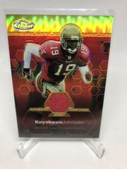 Keyshawn Johnson [Jersey Gold Refractor] #117 Football Cards 2003 Topps Finest Prices