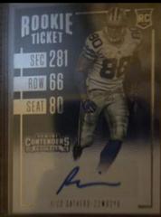 Rico Gathers [Autograph Championship Ticket] #179 Football Cards 2016 Panini Contenders Prices