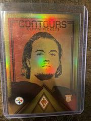 Kenny Pickett [Yellow] #CT-16 Football Cards 2022 Panini Phoenix Contours Prices