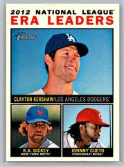 NL ERA Leaders #1 Baseball Cards 2013 Topps Heritage Prices