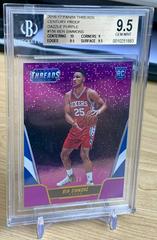 Ben Simmons [Dazzle Purple] Basketball Cards 2016 Panini Threads Prices