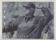 Bill Clinton #78 Baseball Cards 1994 Upper Deck American Epic Prices