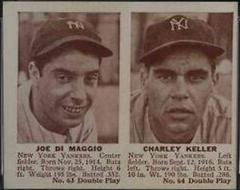 Joe DI Maggio, Charley Keller Baseball Cards 1941 Double Play Prices